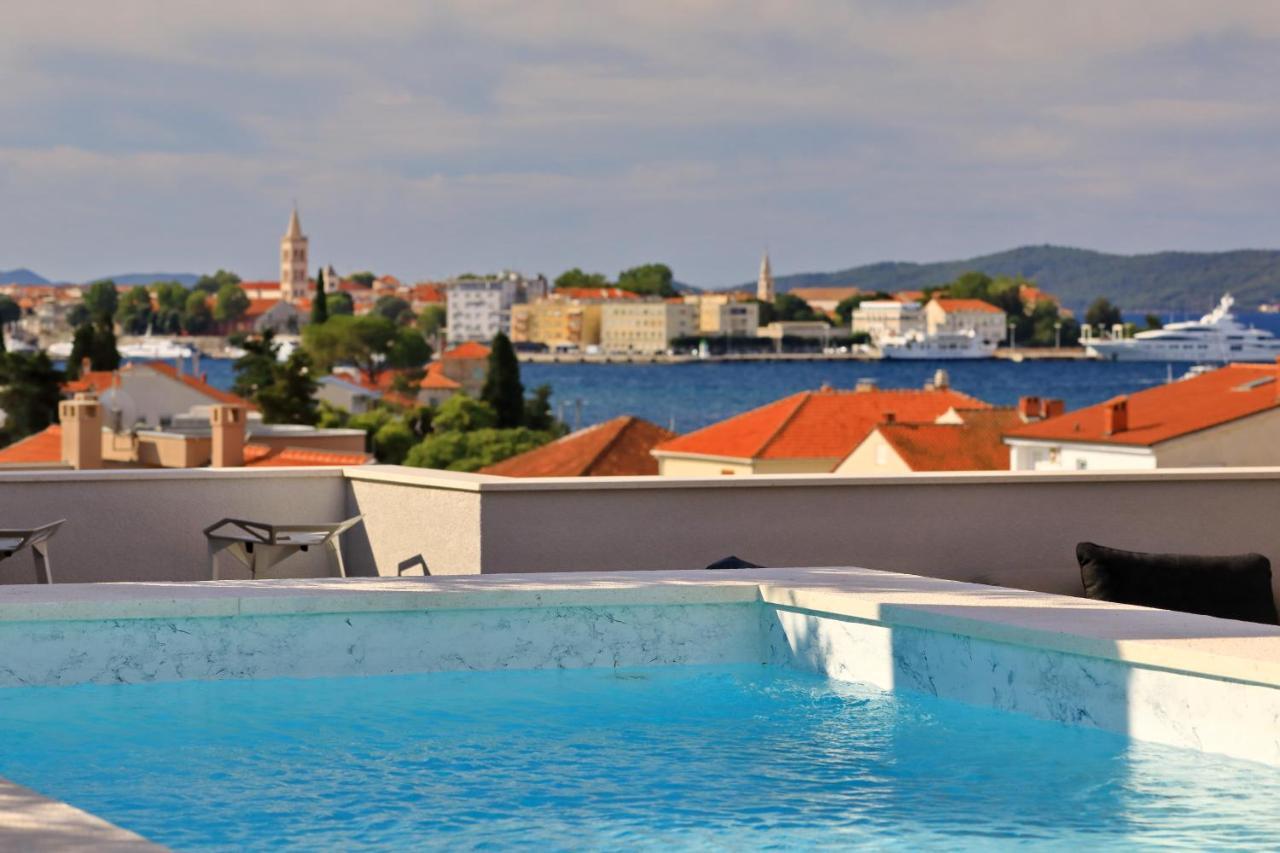 Penthouse Diem - Private Pool With Sea View Zadar Exterior foto
