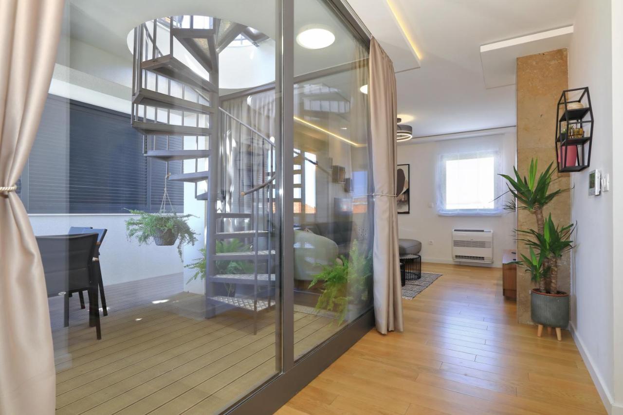 Penthouse Diem - Private Pool With Sea View Zadar Exterior foto